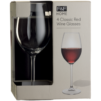 F&F Home Sklenice na červené víno