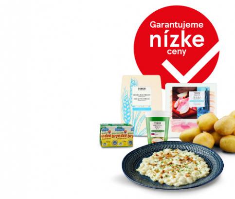 Recept na bryndzové halušky pre štyroch