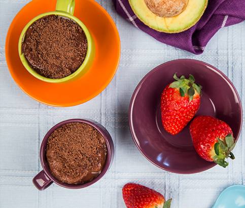 Bezlepková raw čokoládová pena