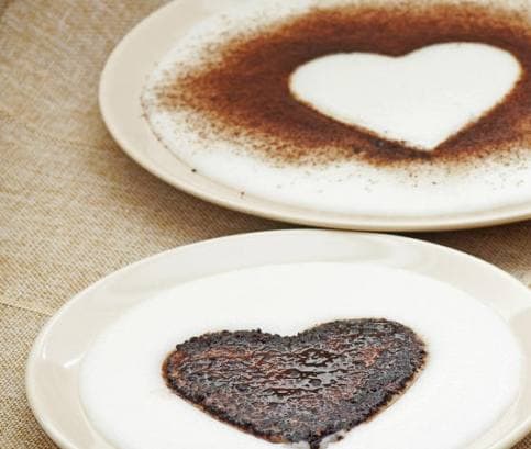 Krupicová kaše s kakaem pro děti