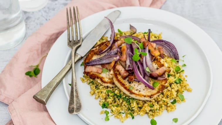 Bravčové karé na cibuľke