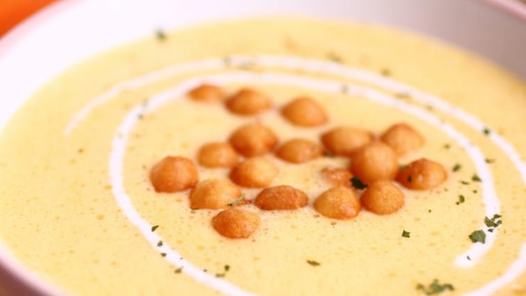 Hokkaido tök krémleves