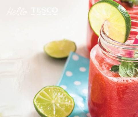 Melounové smoothie s mátou a okurkou