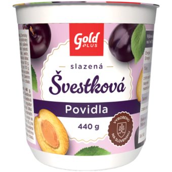 Gold Plus Povidla švestková slazená