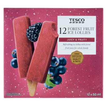 Tesco Lollies multipack zmzlina lesní ovoce