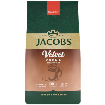 Jacobs Velvet Zrnková káva