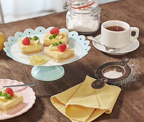 Gluténmentes citromszelet mandula- és kókuszlisztből, juharsziruppal 