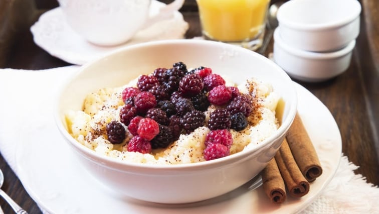 Snídaňová rýžová kaše