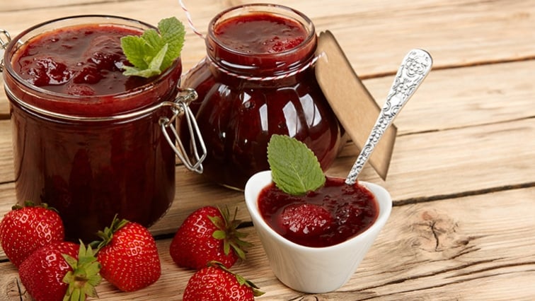 Klasický jahodový džem