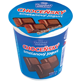 Choceňská mlékárna Choceňský smetanový jogurt ochucený