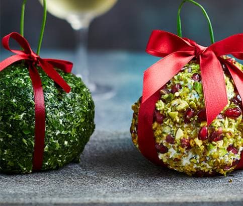 Vánoční sýrové kuličky