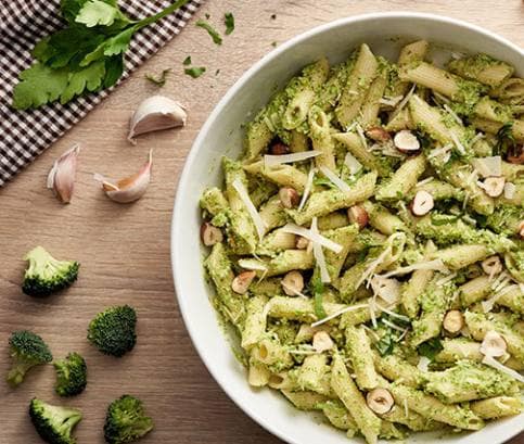 Penne s brokolicovým pestem 
