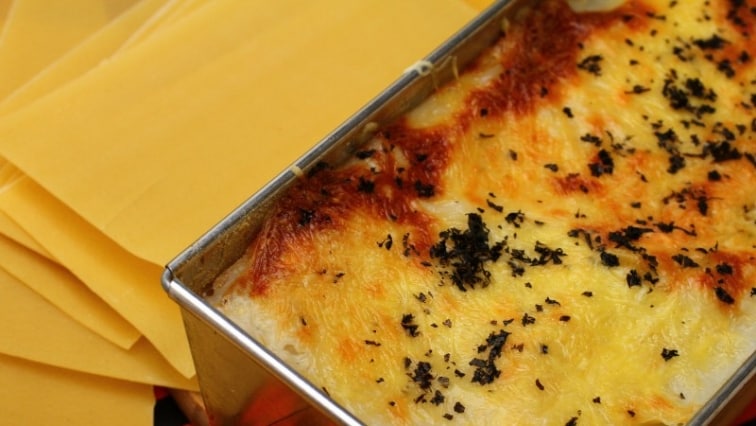 Lasagne besamel mártással