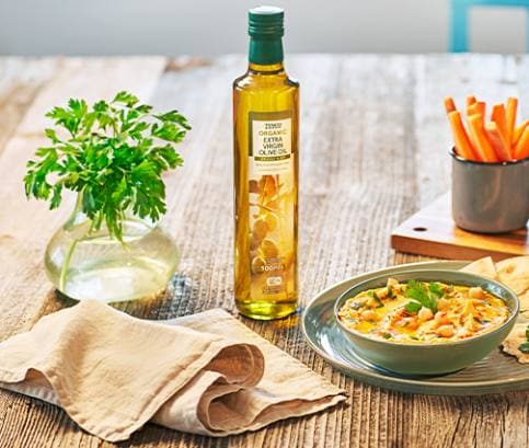 Recept na hummus s olivovým olejom 