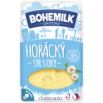 Bohemilk Opočno Horácký sýr s oky plátky