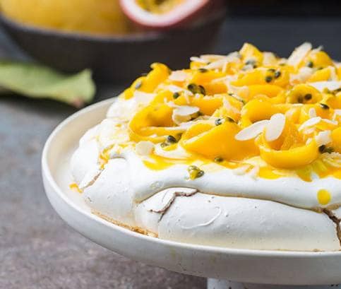 Dort Pavlova s marakujou