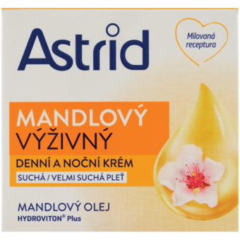 Astrid Mandlový výživný denní a noční krém