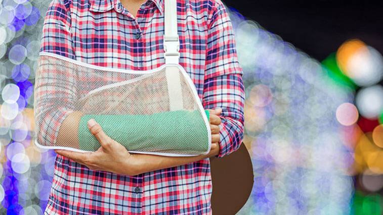 Elsősegély karácsonyi balesetekhez