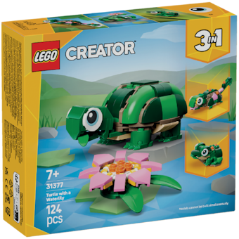 LEGO® Creator 3-in-1 31377 Želva s leknínem*