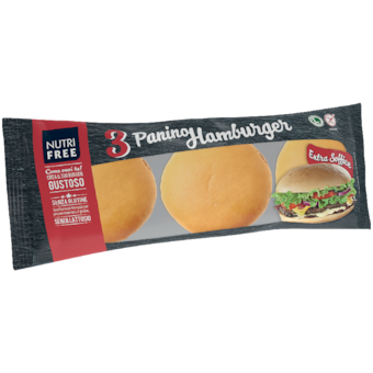 NutriFree Panino Bezlepkové hamburgerové bulky