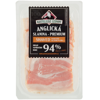 Kostelecké Uzeniny Anglická slanina premium