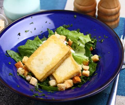 Grillezett kecskesajt