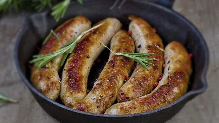 Domácí staročeská klobása