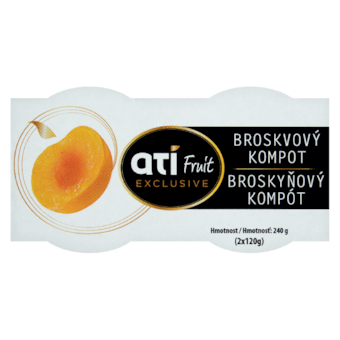 ATI Fruit Exclusive Broskvový kompot