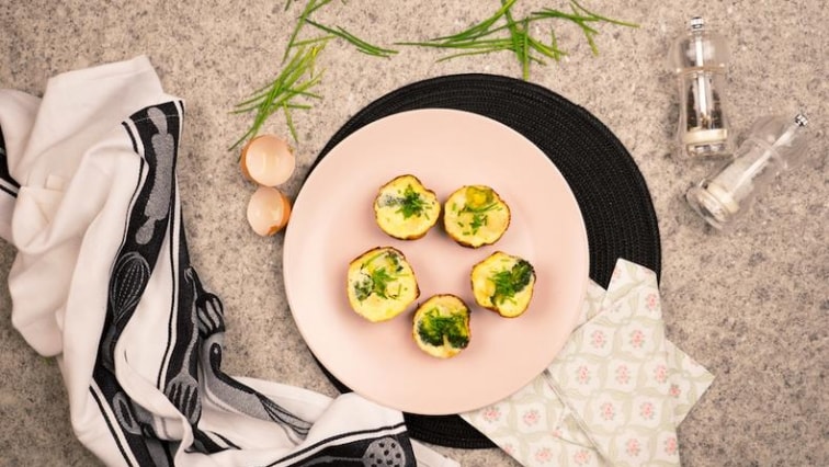 Fit vajíčkové muffiny