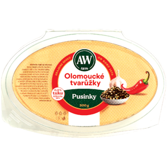 A.W. Olomoucké tvarůžky Pusinky