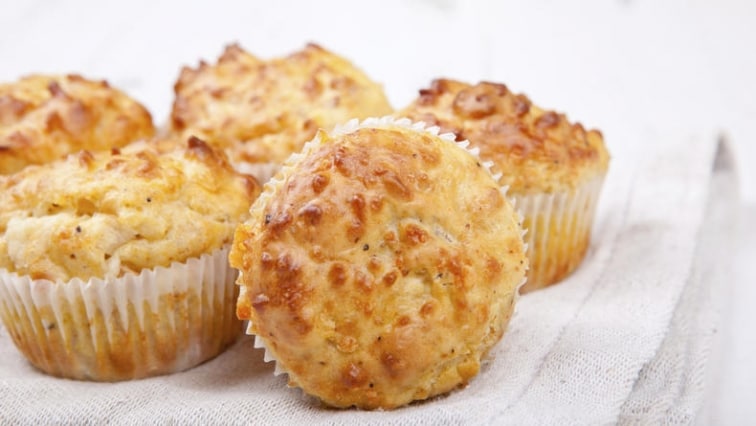 Tuňákově muffiny s cottagem