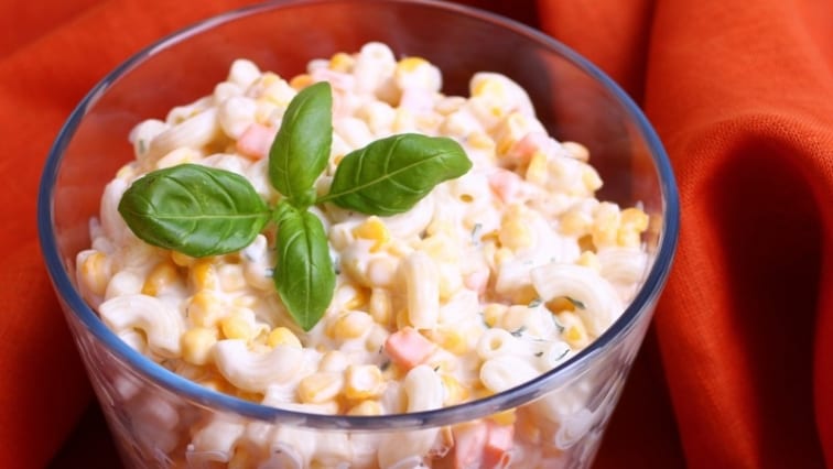 Majonézes kukoricasaláta mustárral