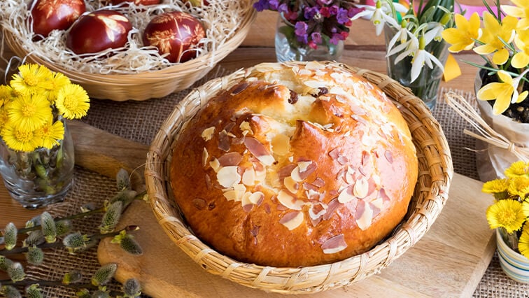 Zdravý recept na veľkonočný mazanec