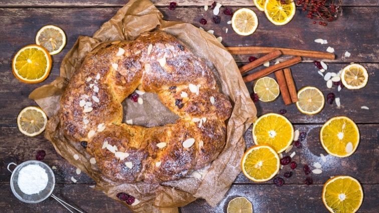 Chutný adventný veniec