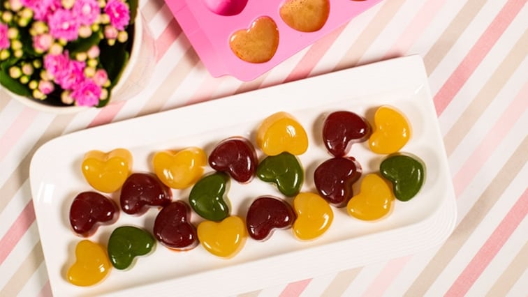 Domáce želé cukríky