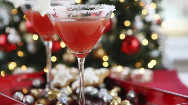 Silvestrovský drink s medovinou a červeným vínem