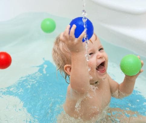 Koupel vašeho batolete