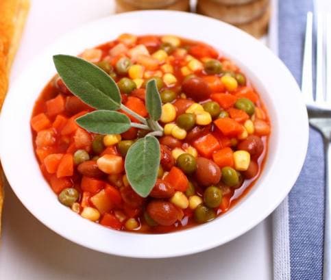 Mexikói babsaláta 2