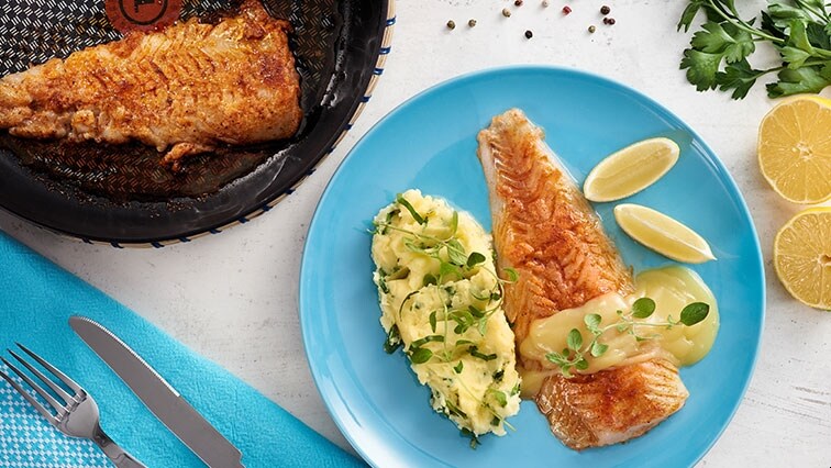 Ryba v citrónovo-máslové omáčce