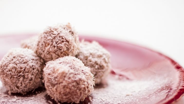 Vaníliás kókuszgolyó