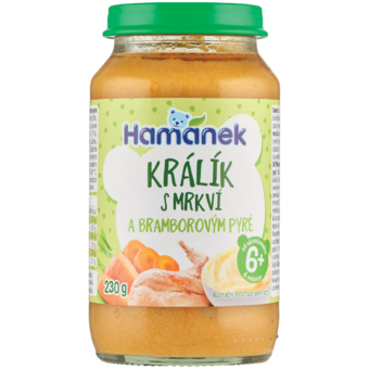 Hamánek Dětský masozeleninový příkrm