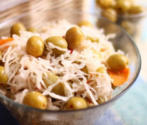 Csalamádé olívával