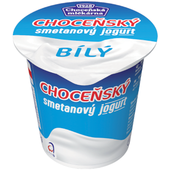 Choceňská mlékárna Choceňský smetanový jogurt bílý