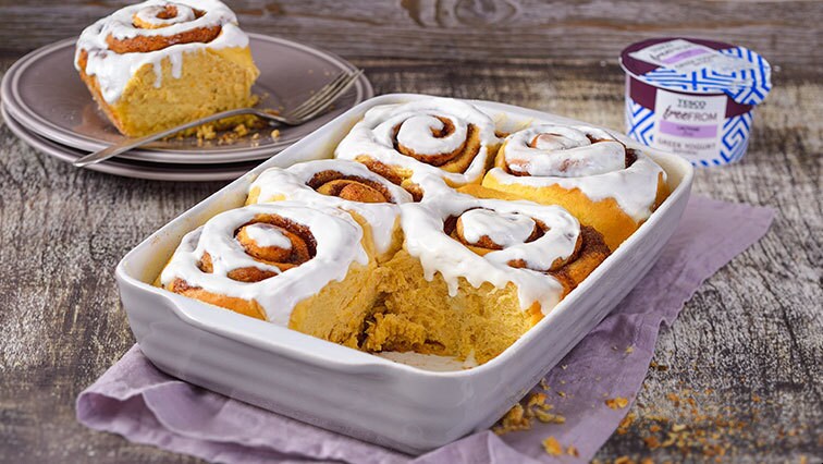 Batatové škoricové slimáky