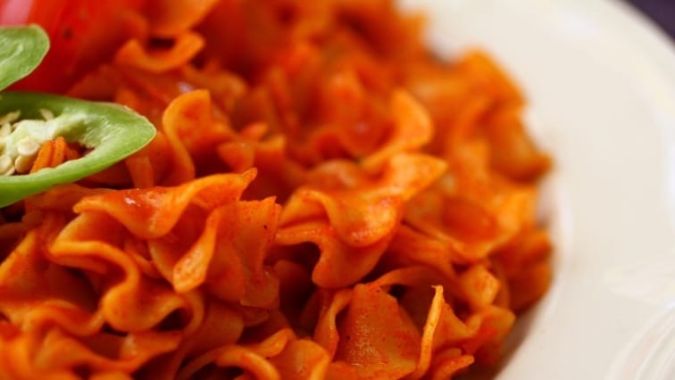 Krumplis tészta szalonnával