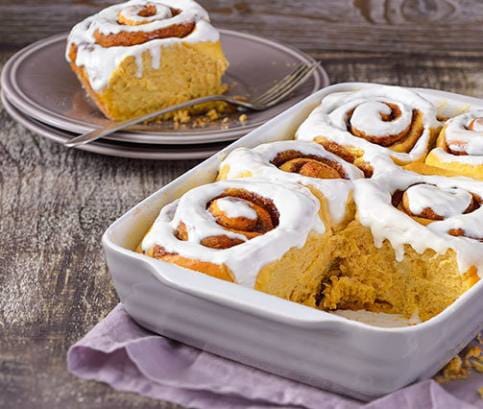 Batatové škoricové slimáky