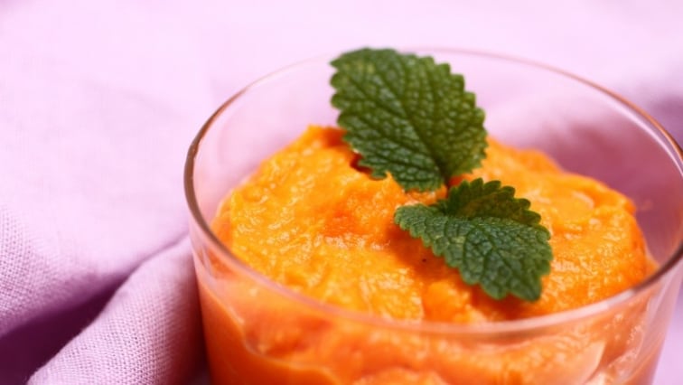 Édes sütőtökpüré