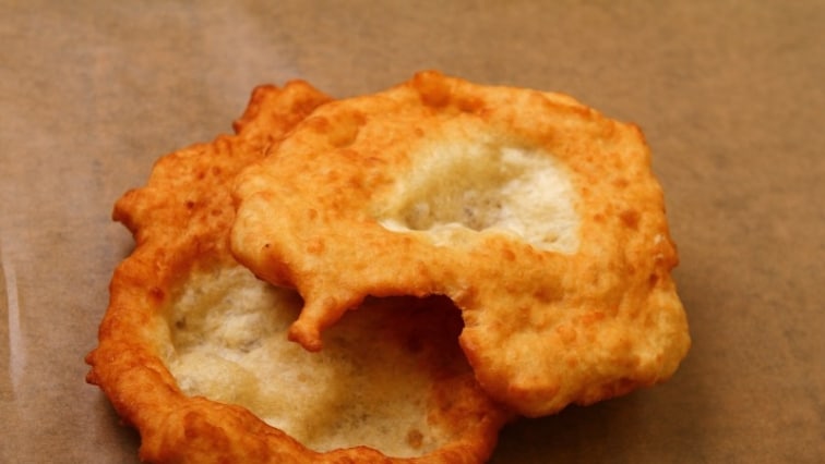 Lángos szárított élesztővel