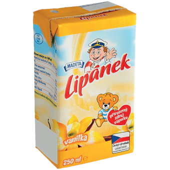 Madeta Lipánek Trvanlivé mléko ochucené
