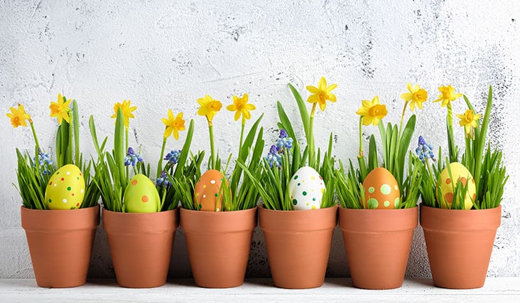 Inspirációk a tavaszi és húsvéti dekorációkhoz 